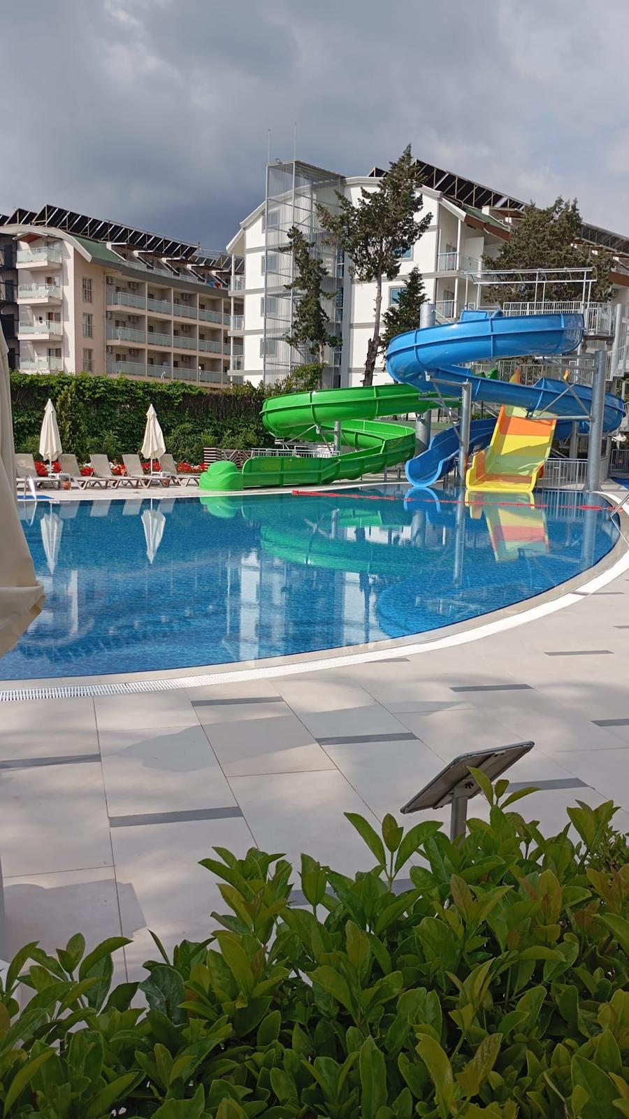 Turnuva kampı havuz alanı fotoğrafı