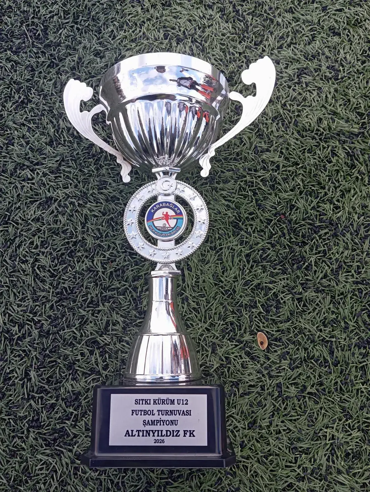 U11 turnuva kupası detay fotoğrafı