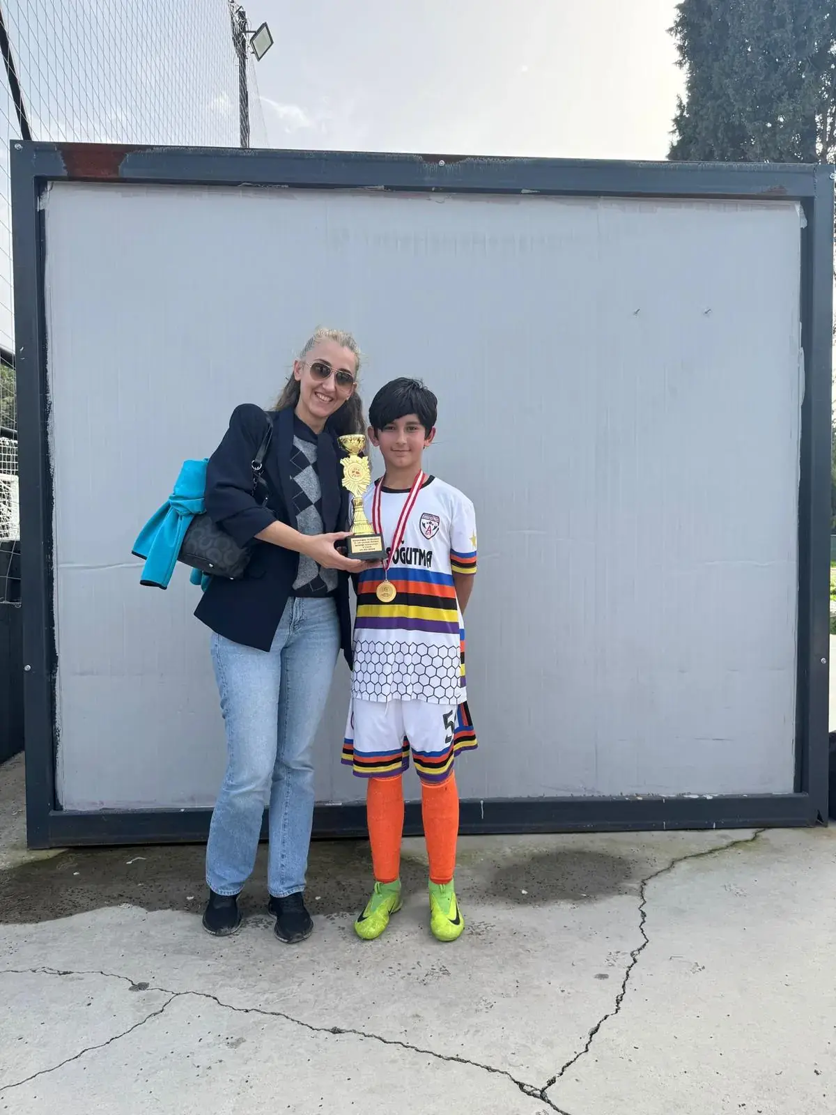 U12 2014 yaş grubu bireysel ödül fotoğrafı